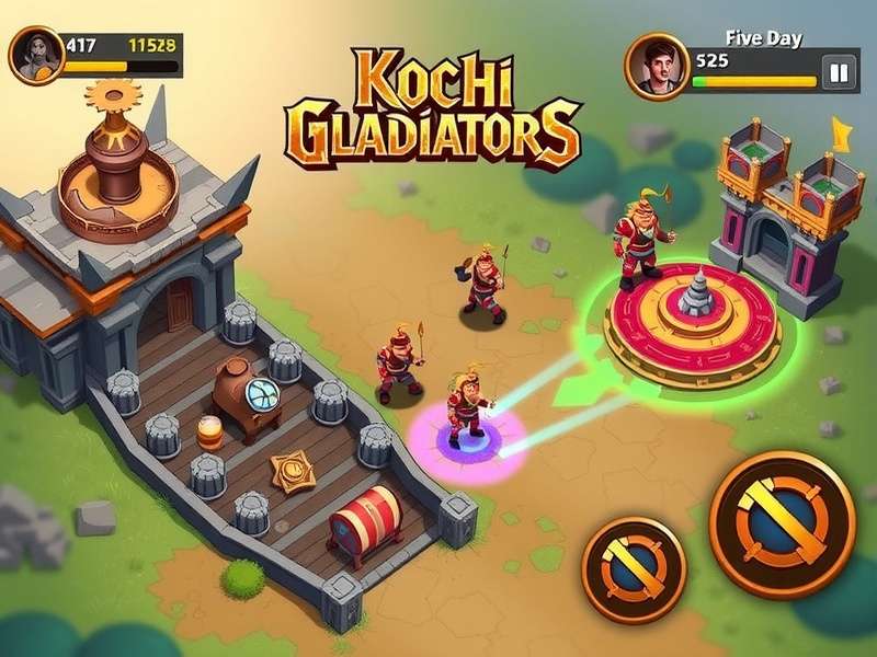 Kochi Gladiators Gameplay Screenshot